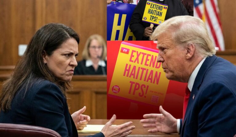 TPS : Admn. Trump lan ap mete presyon, e menase ale devan Lakou Siprèm