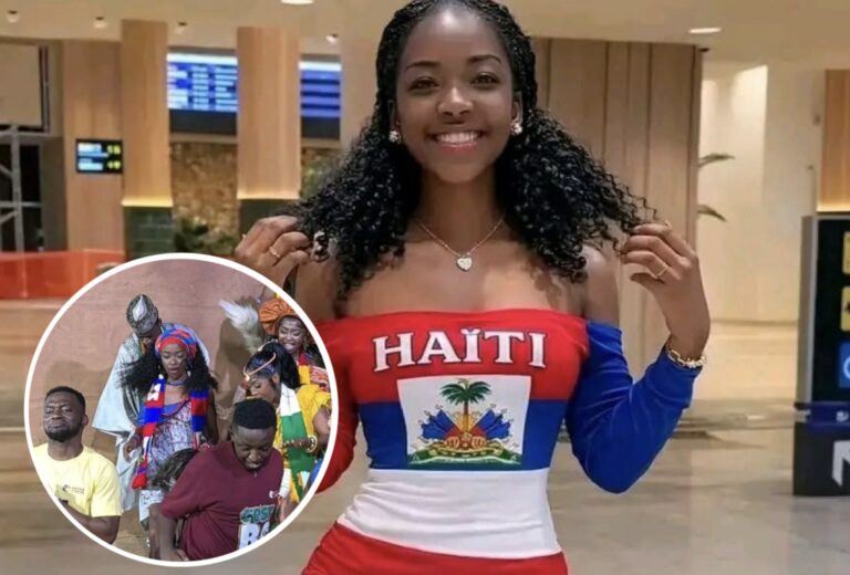 Jèn Ayisyèn Ariana Milagro Lafond pote drapo Ayiti a Togo, nan “House of Challenge”