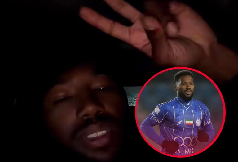 Akoz frap ki gen Iran, Duckens Nazon oblije kite Teheran, kote Klèb li ye