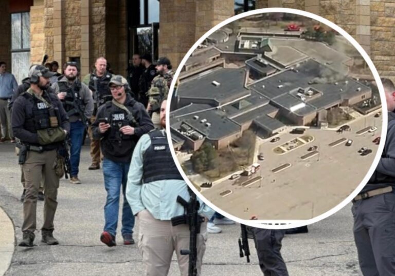 Michigan : yon endividi fonse machin li sou yon tanp Izrayèl, epi pete bal